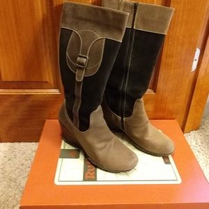 Ruff hewn leather boots